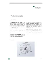 Предварительный просмотр 3 страницы Mayer 6160 Big Bale Breaker Operating Instructions Manual