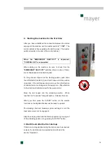 Предварительный просмотр 17 страницы Mayer 6160 Big Bale Breaker Operating Instructions Manual