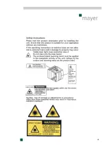 Предварительный просмотр 21 страницы Mayer 6160 Big Bale Breaker Operating Instructions Manual