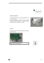 Предварительный просмотр 31 страницы Mayer EM 6012 Operating Instructions Manual