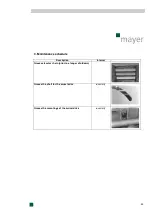 Предварительный просмотр 32 страницы Mayer EM 6012 Operating Instructions Manual