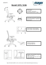 Предварительный просмотр 1 страницы Mayer myOPTIMAX 2475 Quick Start Manual