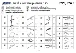 Preview for 1 page of Mayer PROFI 32P3 Instructions For Installation And Use Manual