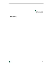 Предварительный просмотр 38 страницы Mayer TM 1010 Operating Instructions Manual