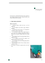 Предварительный просмотр 12 страницы Mayer TM 1810F Operating Instructions Manual