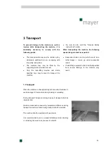 Предварительный просмотр 15 страницы Mayer TM 1810F Operating Instructions Manual