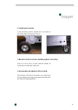 Предварительный просмотр 18 страницы Mayer TM 1810F Operating Instructions Manual