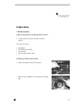 Предварительный просмотр 23 страницы Mayer TM 1810F Operating Instructions Manual