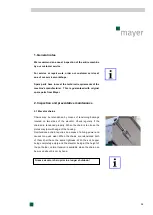 Предварительный просмотр 34 страницы Mayer TM 1810F Operating Instructions Manual