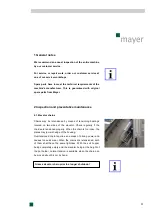 Preview for 37 page of Mayer TM 2432 Operating Instructions Manual