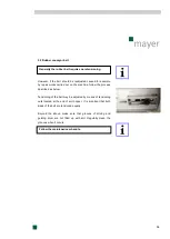 Preview for 38 page of Mayer TM 2432 Operating Instructions Manual