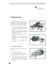 Preview for 18 page of Mayer TM 2700 L Operating Instructions Manual