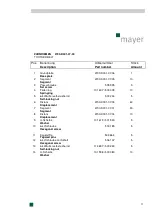 Preview for 71 page of Mayer TM 2700 L Operating Instructions Manual