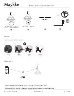 Предварительный просмотр 3 страницы Maykke GZA10003-P Installation And Warranty Manual