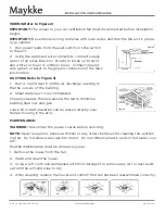 Предварительный просмотр 4 страницы Maykke WHA1000101 Installation And Warranty Manual