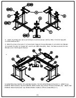 Preview for 3 page of Mayline 5 COLUMN CRNR XR BASE Assembly Instructions