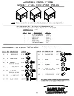 Предварительный просмотр 1 страницы Mayline A7680 Assembly Instructions