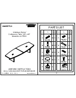 Предварительный просмотр 7 страницы Mayline ACTB10 Assembly Instructions Manual