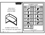 Предварительный просмотр 1 страницы Mayline Medina MNRR Assembly Instructions