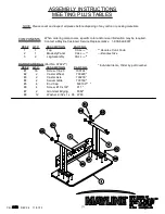 Preview for 1 page of Mayline MEETING PLUS Assembly Instructions