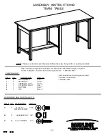 Mayline Ranger Team Table Assembly Instructions preview