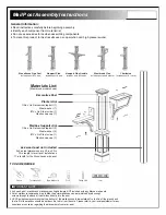 Preview for 1 page of Mayne Woodhaven Sign Post Assembly Instructions