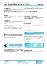 Preview for 6 page of Mayr 029.700.2 Installation And Operational Instructions