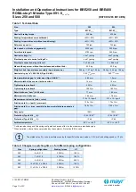 Предварительный просмотр 10 страницы Mayr BRE250 Operational Instructions