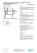 Предварительный просмотр 11 страницы Mayr BRE250 Operational Instructions