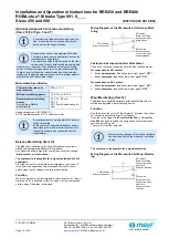 Предварительный просмотр 16 страницы Mayr BRE250 Operational Instructions