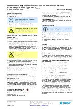 Предварительный просмотр 18 страницы Mayr BRE250 Operational Instructions