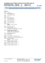 Предварительный просмотр 1 страницы Mayr EAS-compact 49 0 Series Installation And Operational Instructions