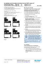 Предварительный просмотр 12 страницы Mayr EAS-compact 49 0 Series Installation And Operational Instructions