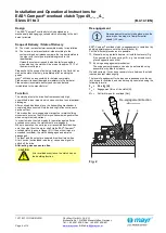 Preview for 9 page of Mayr EAS-Compact 49 . 4 Series Installation And Operational Instructions