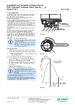 Preview for 14 page of Mayr EAS-Compact 49 . 4 Series Installation And Operational Instructions