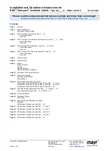 Mayr EAS-Compact Installation And Operational Instructions preview