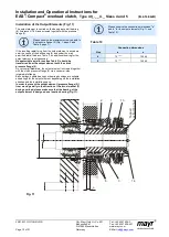 Предварительный просмотр 10 страницы Mayr EAS-Compact Installation And Operational Instructions