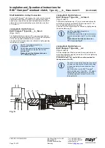 Предварительный просмотр 12 страницы Mayr EAS-Compact Installation And Operational Instructions