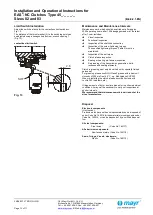 Предварительный просмотр 10 страницы Mayr EAS-NC Installation And Operational Instructions