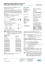 Предварительный просмотр 5 страницы Mayr EAS-Sm Installation And Operating Instructions Manual