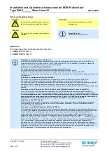 Preview for 2 page of Mayr ROBA-diskstop 894.5 Series Installation And Operational Instructions