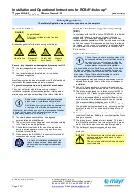 Preview for 3 page of Mayr ROBA-diskstop 894.5 Series Installation And Operational Instructions