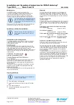 Preview for 16 page of Mayr ROBA-diskstop 894.5 Series Installation And Operational Instructions