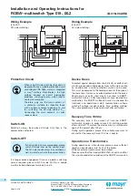 Предварительный просмотр 4 страницы Mayr ROBA-multiswitch 019.00.2 Series Installation And Operating Instructions Manual