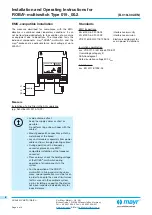 Предварительный просмотр 6 страницы Mayr ROBA-multiswitch 019.00.2 Series Installation And Operating Instructions Manual