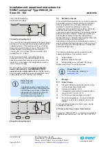 Предварительный просмотр 20 страницы Mayr ROBA-servostop 8980.00 00 Operational Instructions