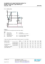 Предварительный просмотр 17 страницы Mayr ROBA-servostop 8982.00 01 Operational Instructions