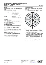 Предварительный просмотр 6 страницы Mayr ROBA-stop-S Installation And Operational Instructions