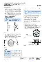 Предварительный просмотр 7 страницы Mayr ROBA-stop-S Installation And Operational Instructions