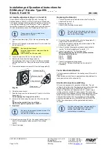 Предварительный просмотр 8 страницы Mayr ROBA-stop-S Installation And Operational Instructions